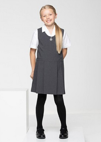 BANNER PLEATED PINAFORE