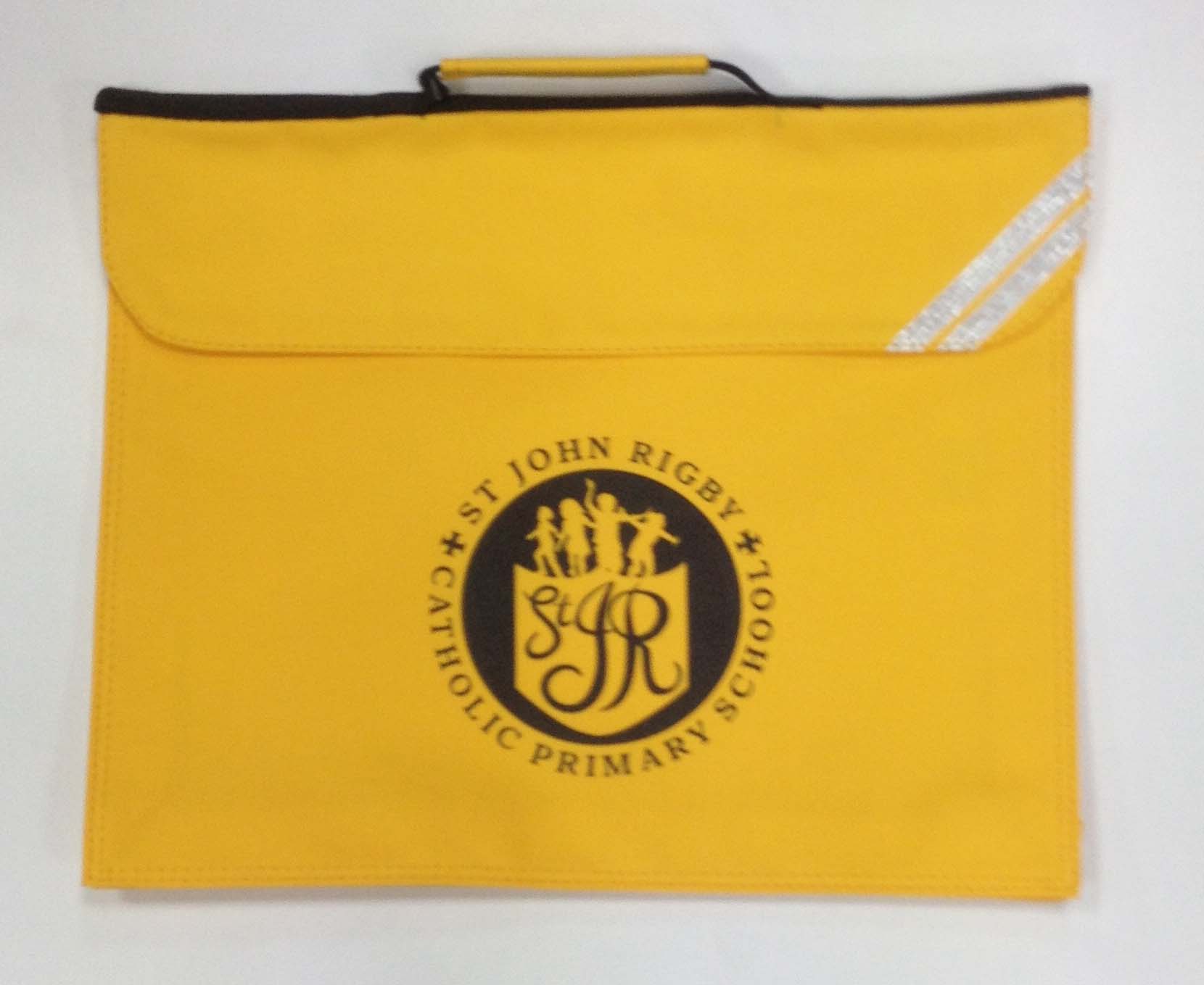 St John Rigby Expandable Book Bag (Yellow)
