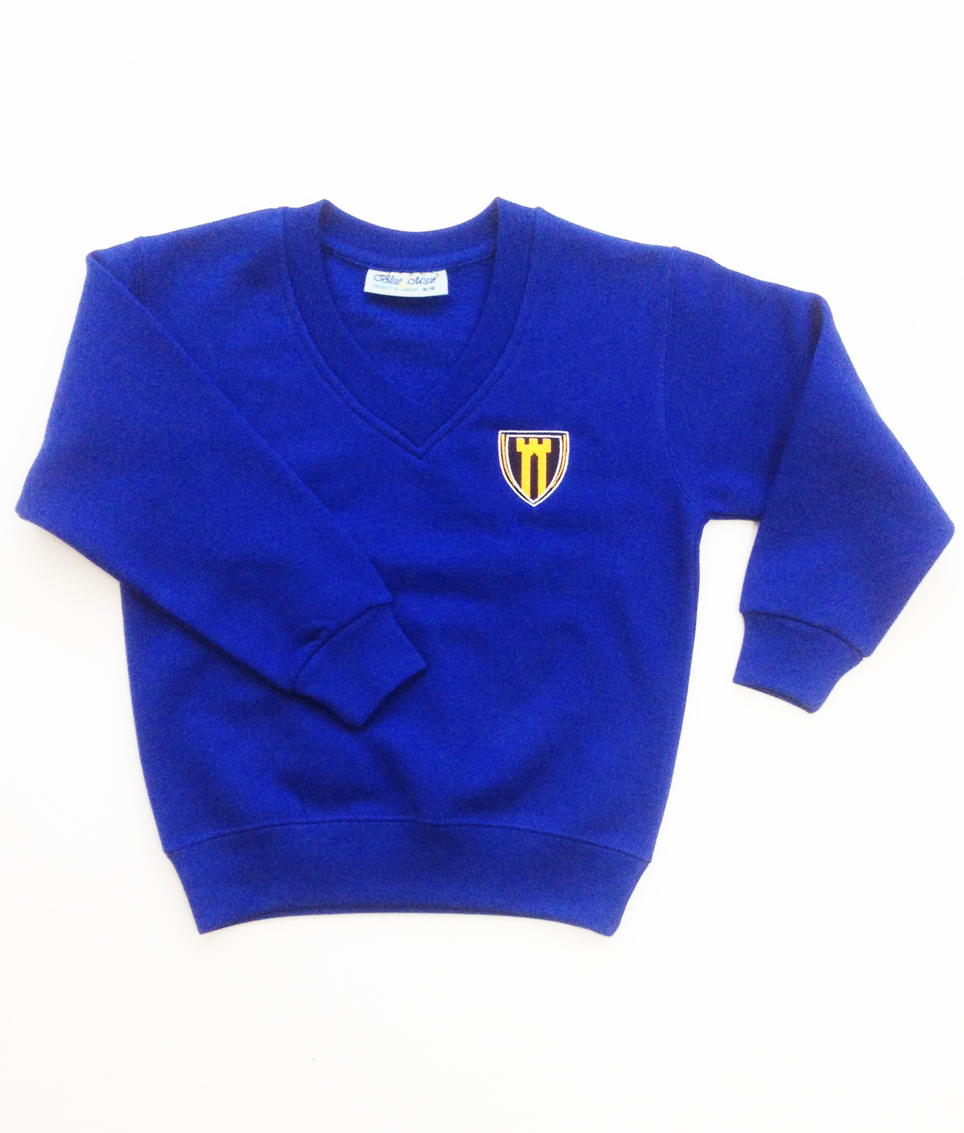 Castle Newnham Primary V-Neck Sweatshirt (Royal)