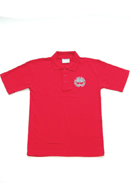 Crestwood Park Primary Polo Shirt (Red)