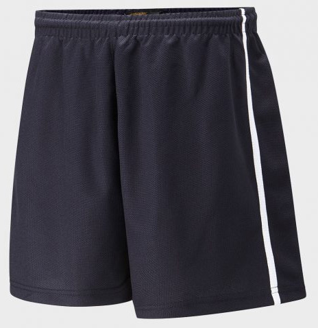 Goldington Academy Boys Sports Shorts (Navy/White)