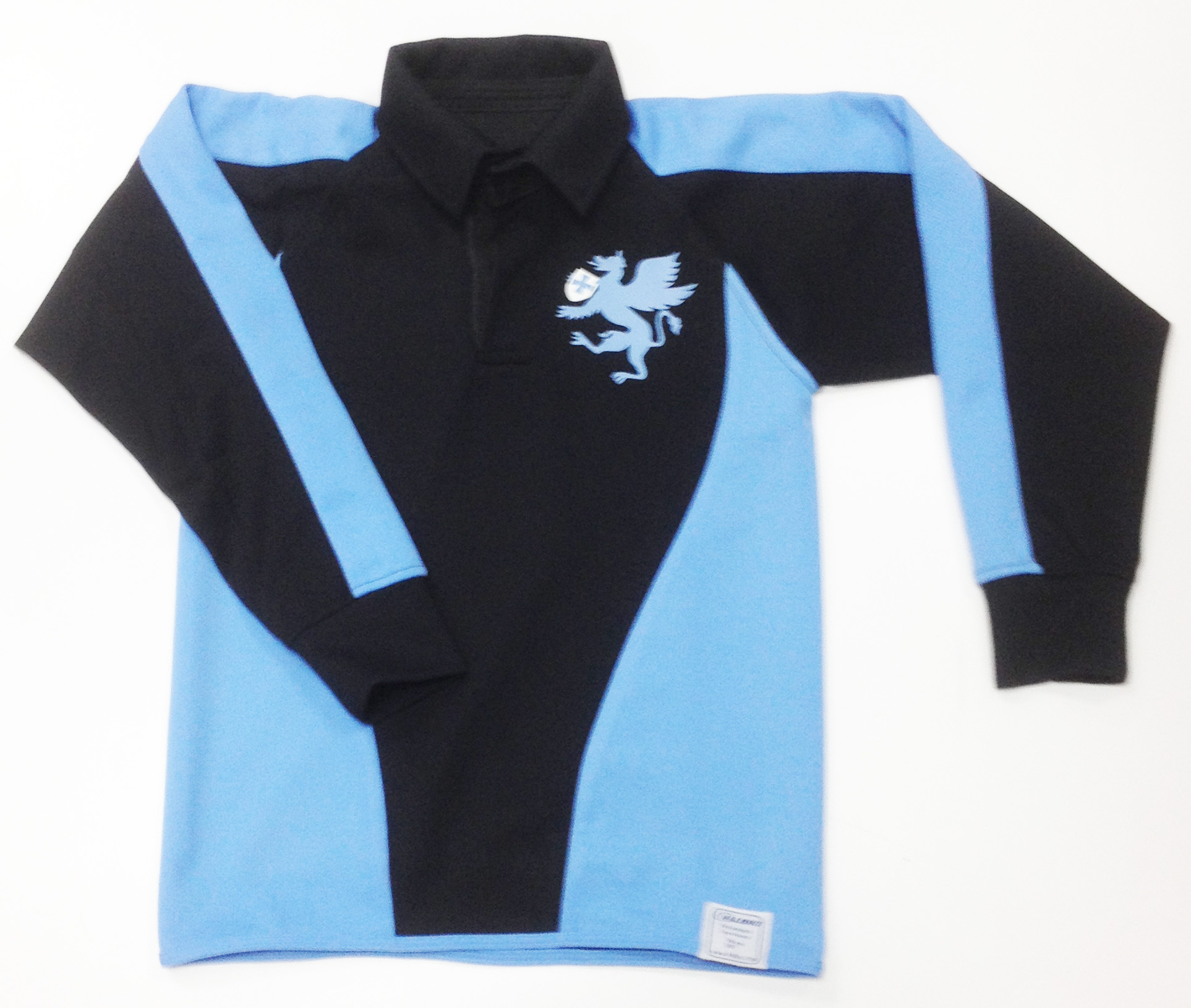 Mark Rutherford Rugby Shirt (Black/Blue)