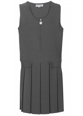 TWO BUTTON/FLAP PINAFORE - PBF