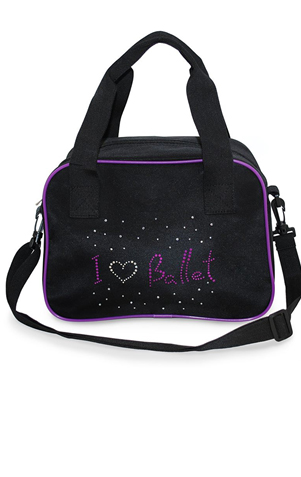 PVC DANCE BAG WITH CRYSTAL AND SEQUIN