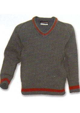 Contrast Trim Knitted Pullover