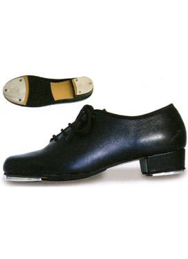 LEATHER UPPER TOE AND HEEL TAPS SHOE