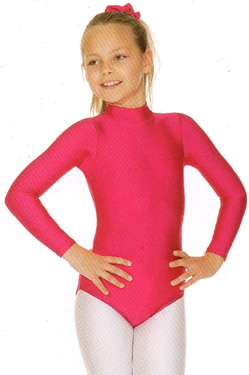 TURTLE NECK LONG SLEEVES LEOTARD