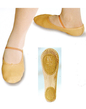 SPLIT SOLE LEATHER BALLET SHOE