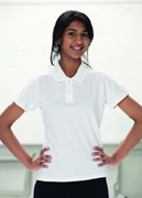 JERZEES LADIES 100%COTTON POLO SHIRT - 569F