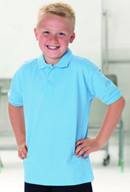 CHILDRENS 100% POLO SHIRT