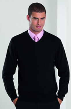 RUSSEL V NECK KNITTED PULLOVER