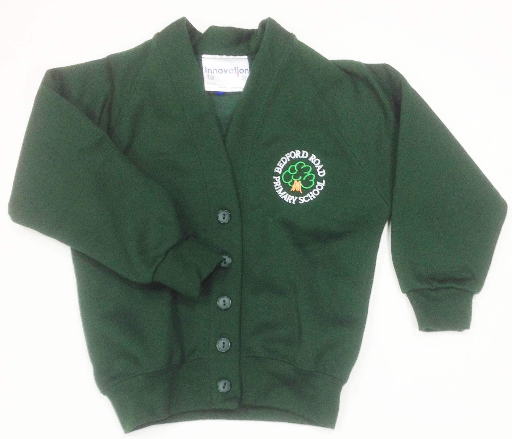 Bedford Road Primary Cardigan (Bottle)