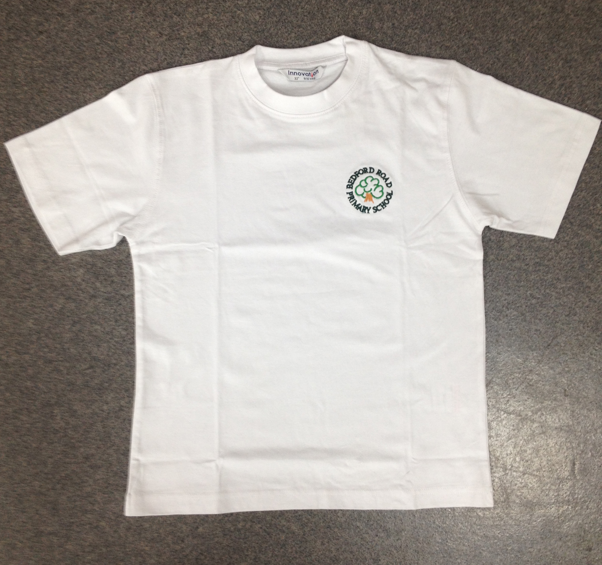 Bedford Road Primary PE T-Shirt (White)