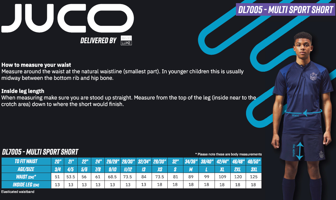 DAVID LUKE JUCO MULTI SHORTS