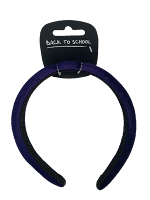 UNICOL VELVET HAIRBAND PURPLE