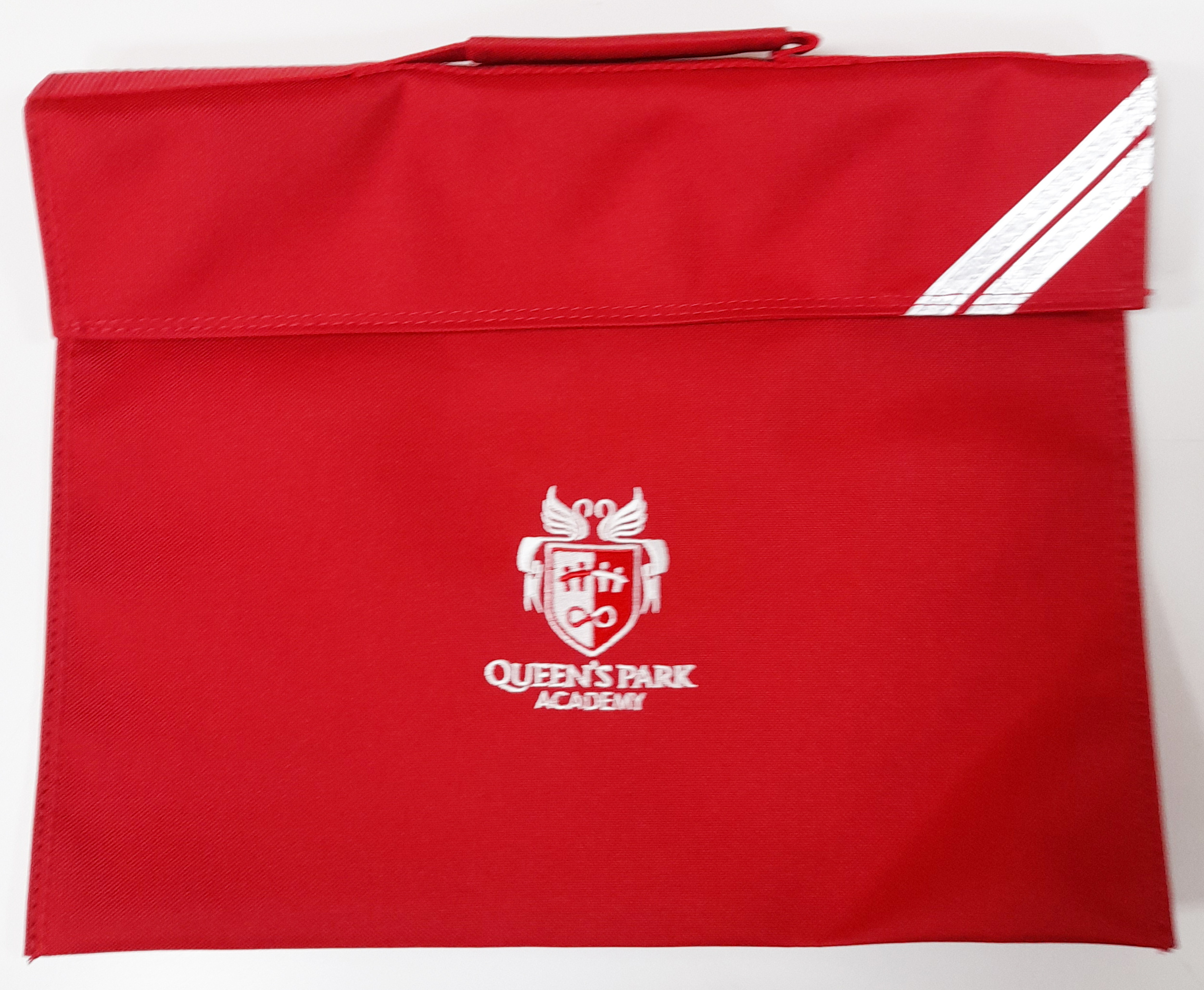Queens Park Academy Infant Premium Book Bag (Red)