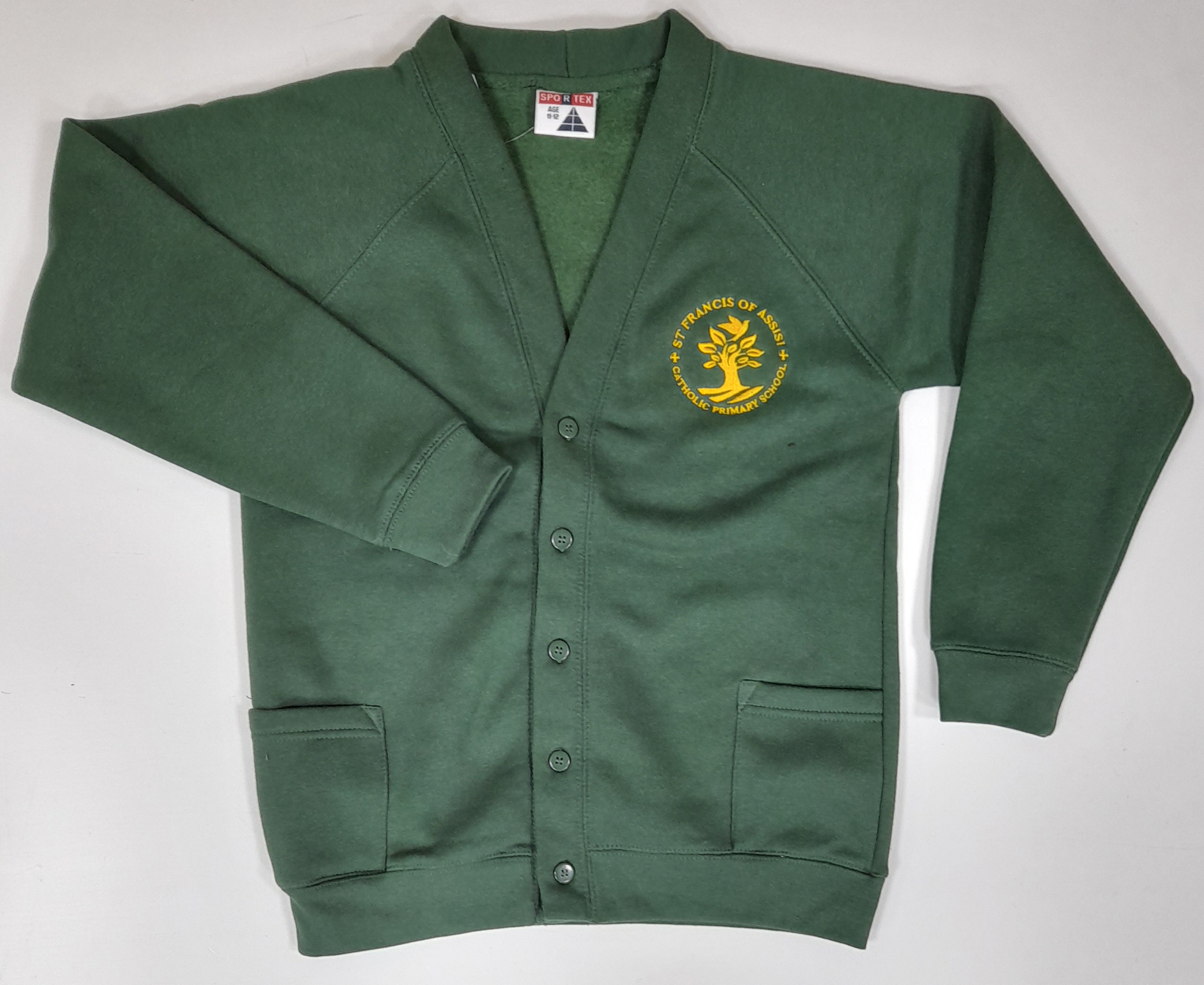 St Francis Cardigan (Bottle Green)