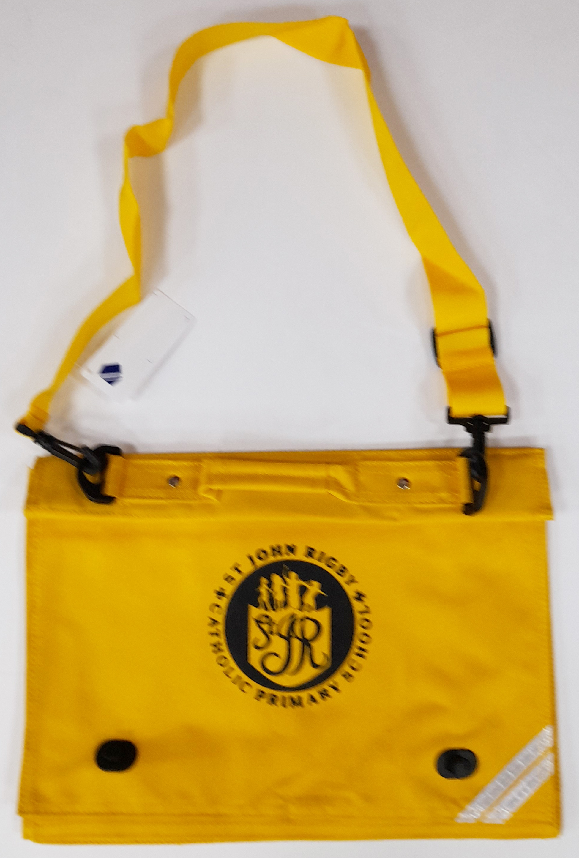 St John Rigby Book Bag With Shoulder Strap (Yellow)