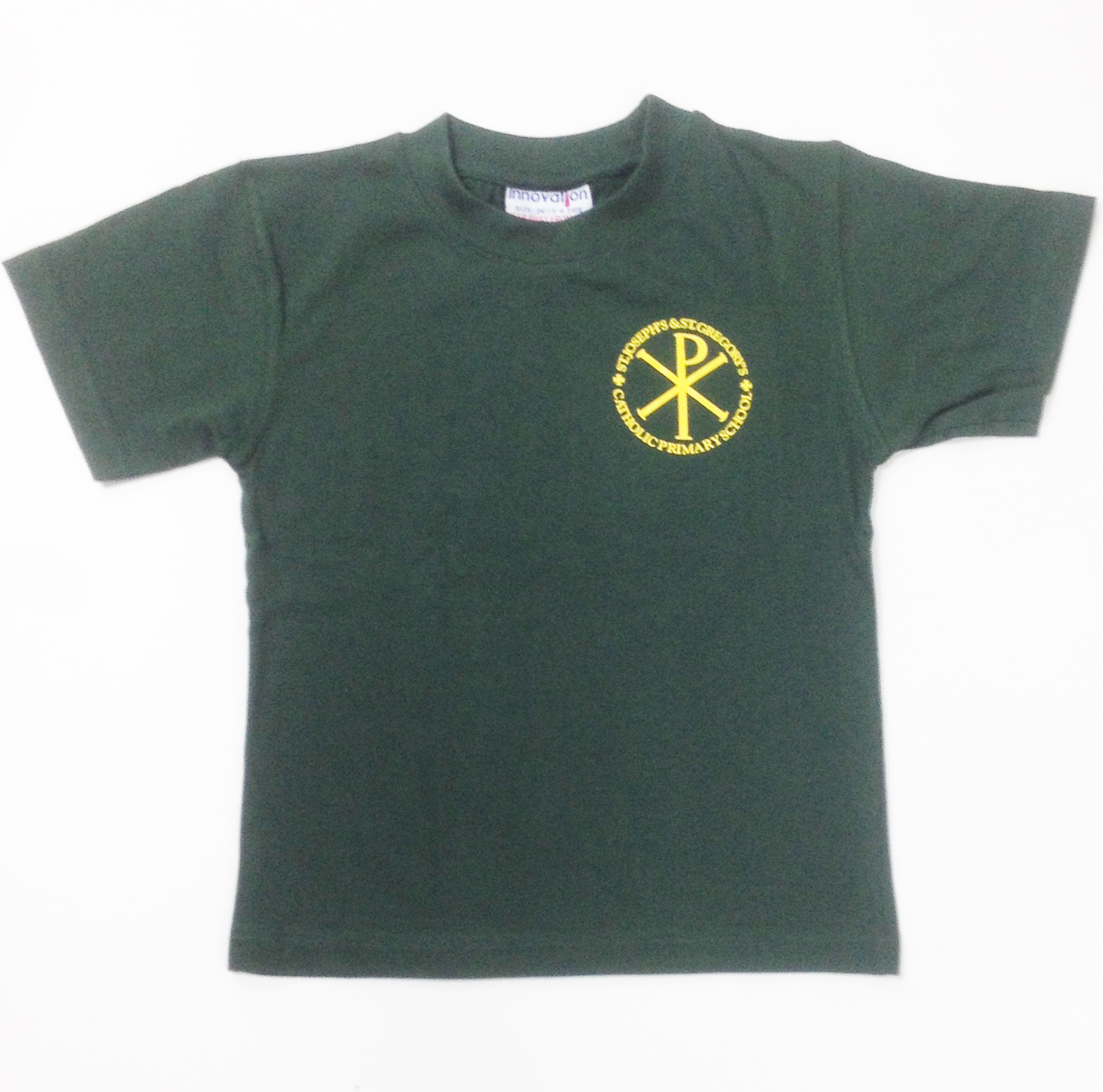 St Josephs & St Gregory PE T-Shirt (Green)