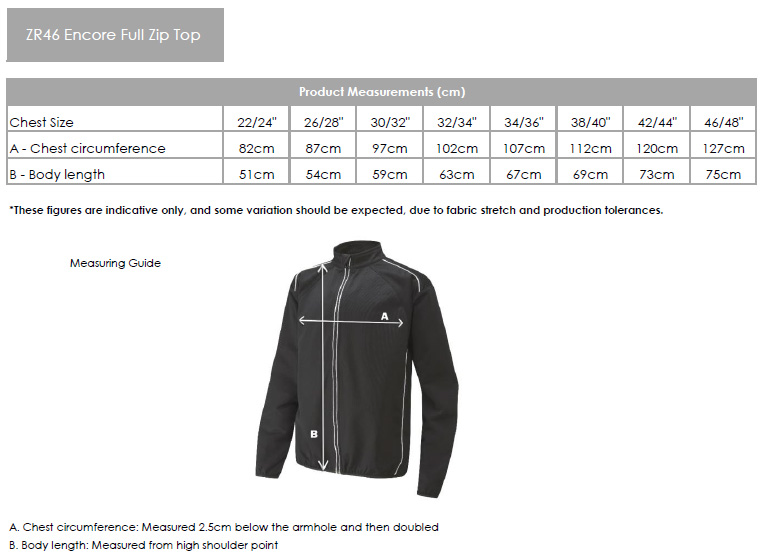 Falcon Encore Full Zip Sport Top