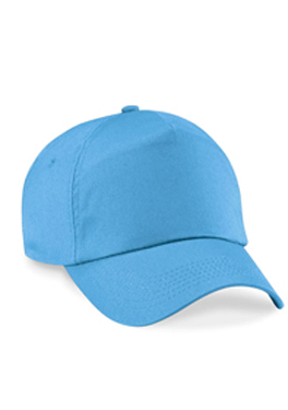 5 PANEL UNLINED COT.CAPS