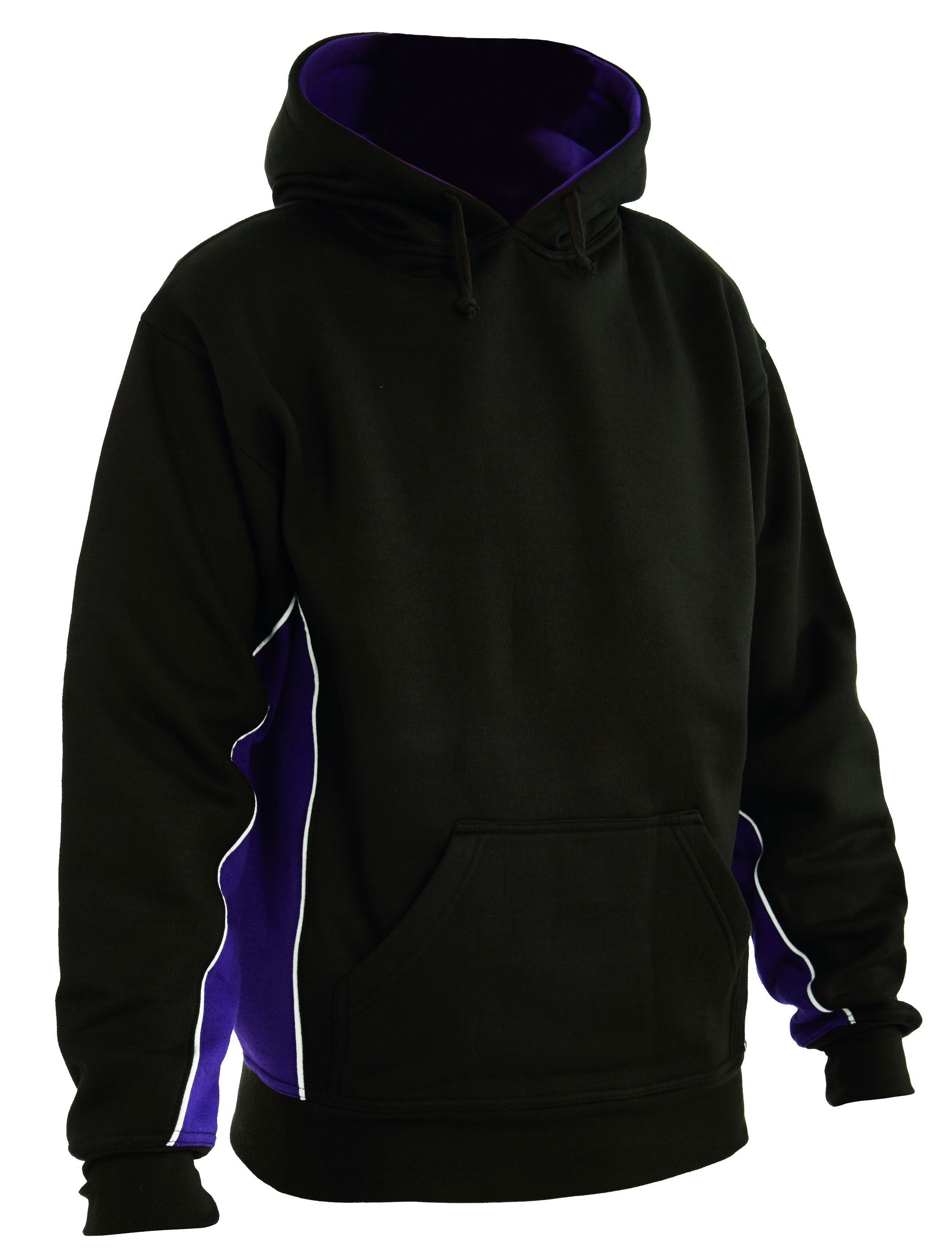 Falcon Panelled Hooded Top