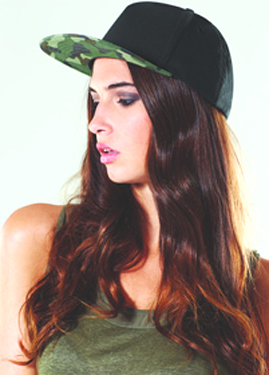 CAMO SNAPBACK