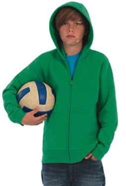 KIDS HOODED FULL ZIP SWEAT