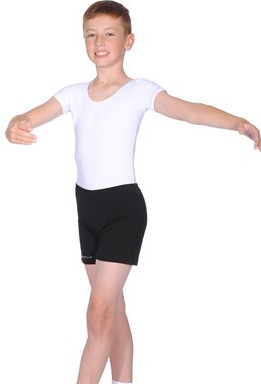 BOYS COTTON LYCRA SHORT SLEEVED LEOTARD