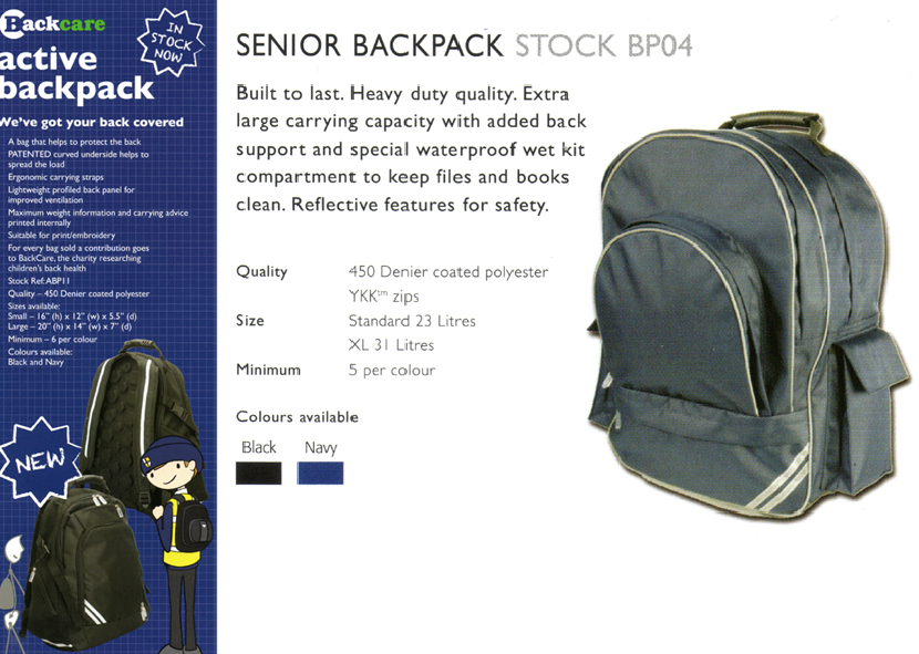 Senior Backpack