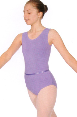 SCOOP NECK SLEEVELESS LEOTARD