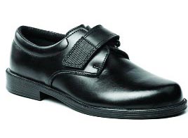 TOUGHEES BOYS LEATHER UPPER SINGLE VELCRO SCHOOL SHOES           sale     