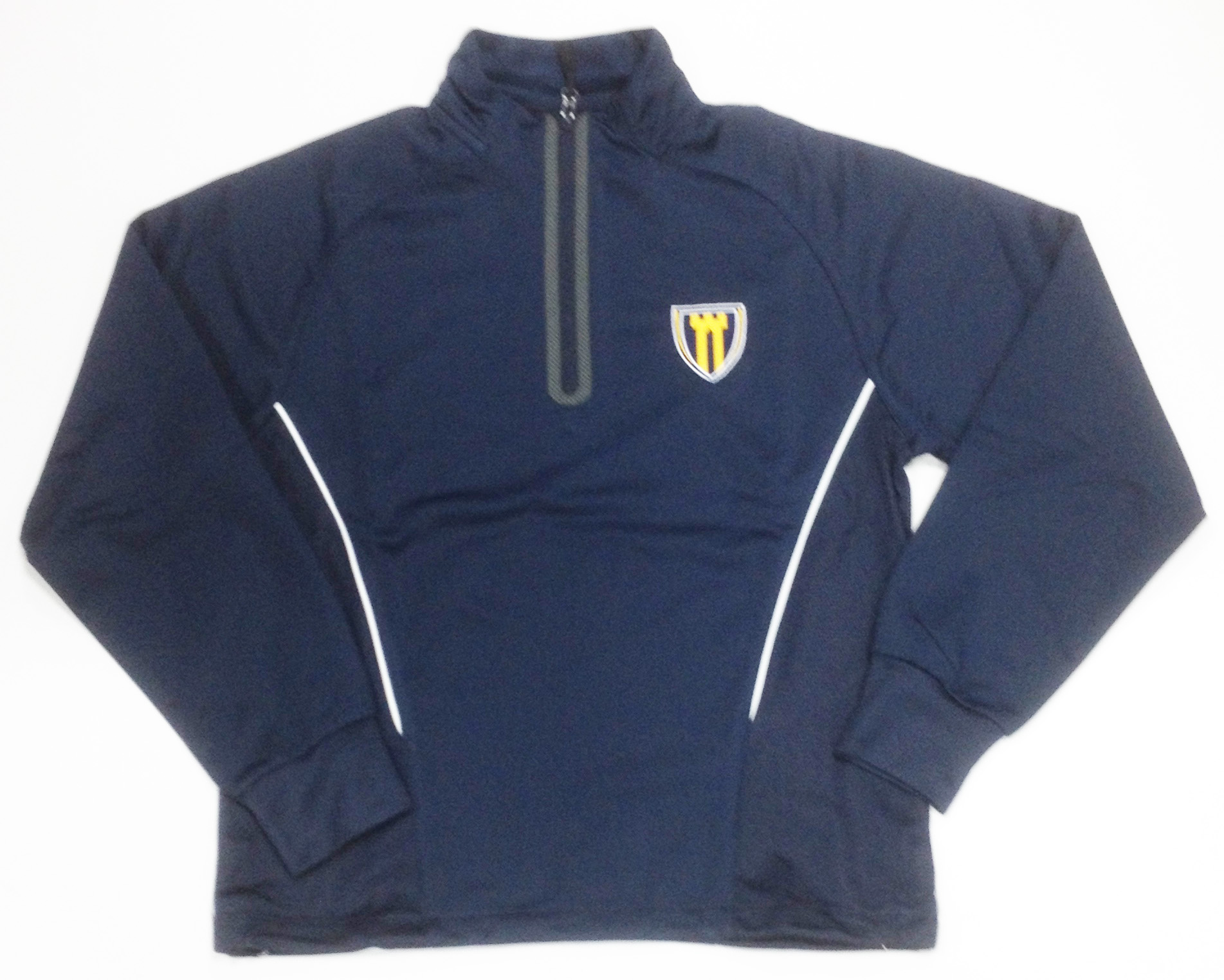 Castle Newnham Secondary Quarter Zip Training Top (Navy)