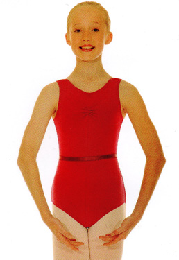 COTTON LYCRA SLEEVELESS LEOTARD