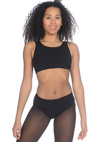 COTTON LYCRA CROP TOP