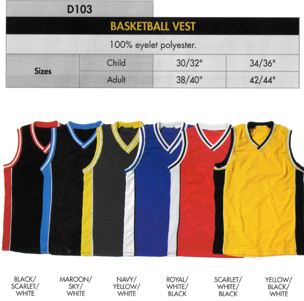 Basketball Vest