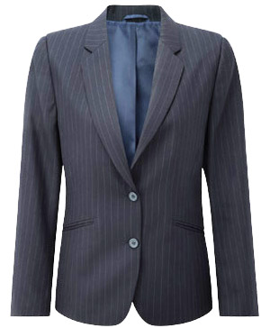 DAVID LUKE GIRLS PINSTRIPE JACKET