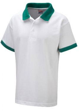 DAVID LUKE POLO SHIRT WITH CONTRAST COLLAR AND CUFF