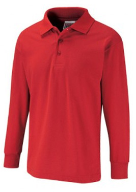 DAVID LUKE LONG SLEEVE POLO SHIRT