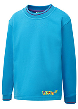 BEAVER SWEATSHIRTS (TURQUOISE)
