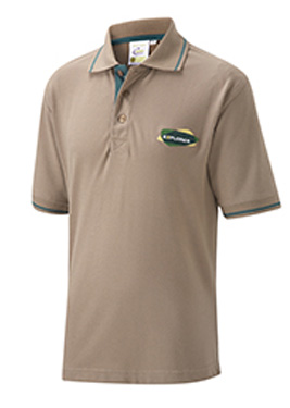 EXPLORER TIPPED POLOSHIRT (BEIGE) NEW