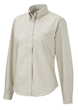 LONG SLEEVE BLOUSE (FAWN)
