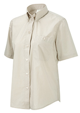 SHORT SLEEVE BLOUSE (FAWN)