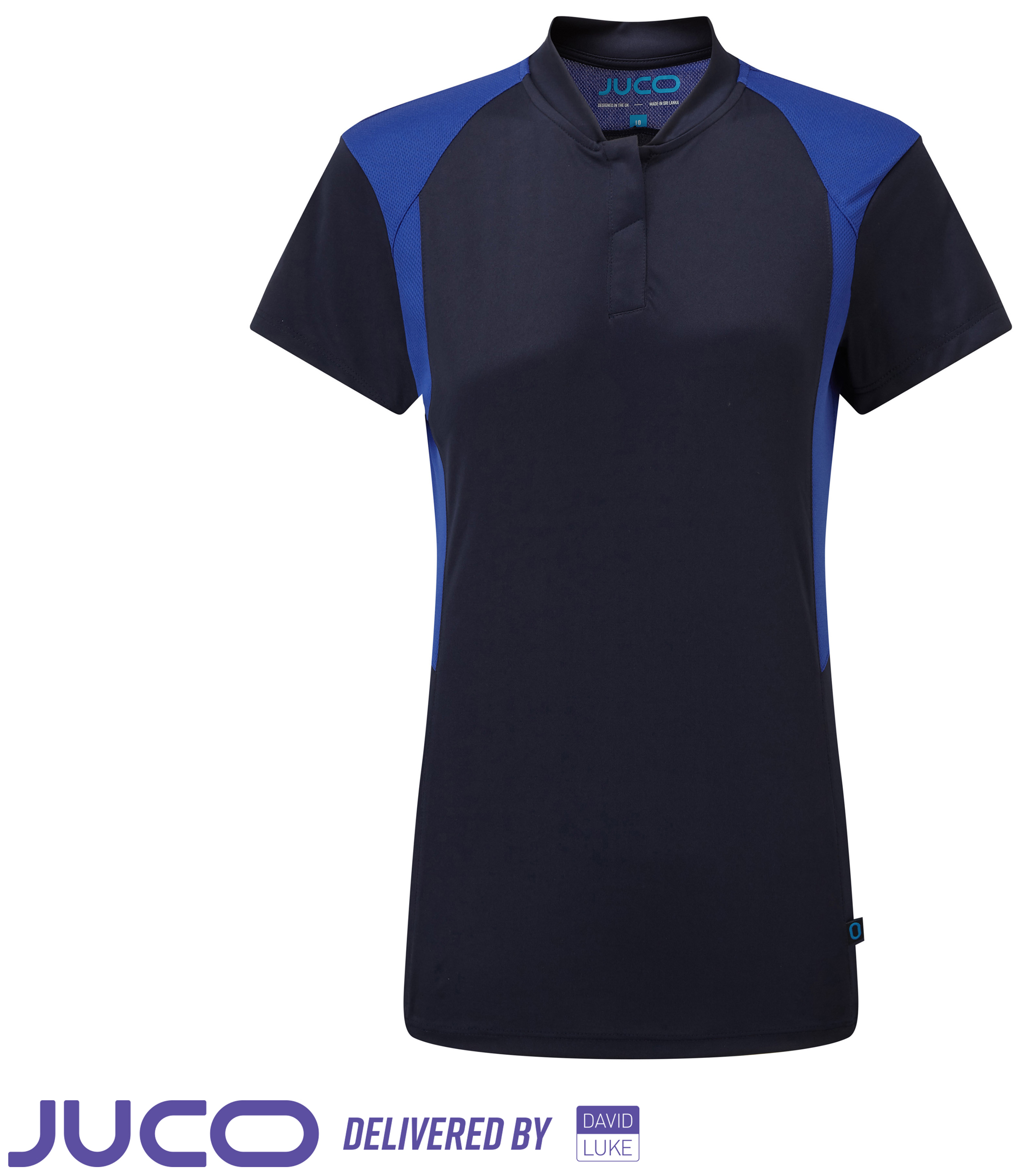 DAVID LUKE JUCO ECO BLADE COLLAR LADIES POLO