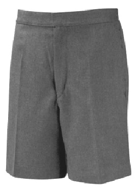 BOYS SCHOOL SHORTS - ELASTIC WAIST