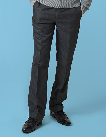 DAVID LUKE SENIOR BOY SLIM FIT FLAT FRONT TROUSER