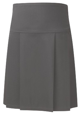 DAVID LUKE JUNIOR STITCH DROP WAIST PLEATED SKIRT