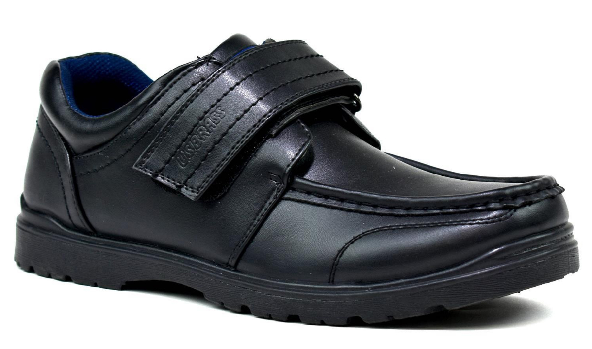 US BRASS MENS SINGLE VELCRO SHOES