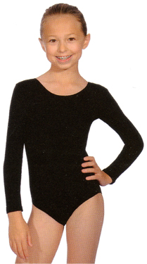 Cotton/Lycra Scoop Neck Leotard 