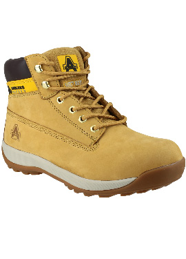 AMBLERS NUBUCK UNISEX SAFETY BOOTS - SB